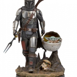 Coupon 🛒 Iron Studios Star Wars: The Mandalorian - The Mandalorian And The Child - Legacy Replica Statue 🔔