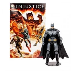 Schlussverkauf 😍 McFarlane Injustice 2: Batman - DC Direct Page Punchers Actionfigur & Comic 🔥